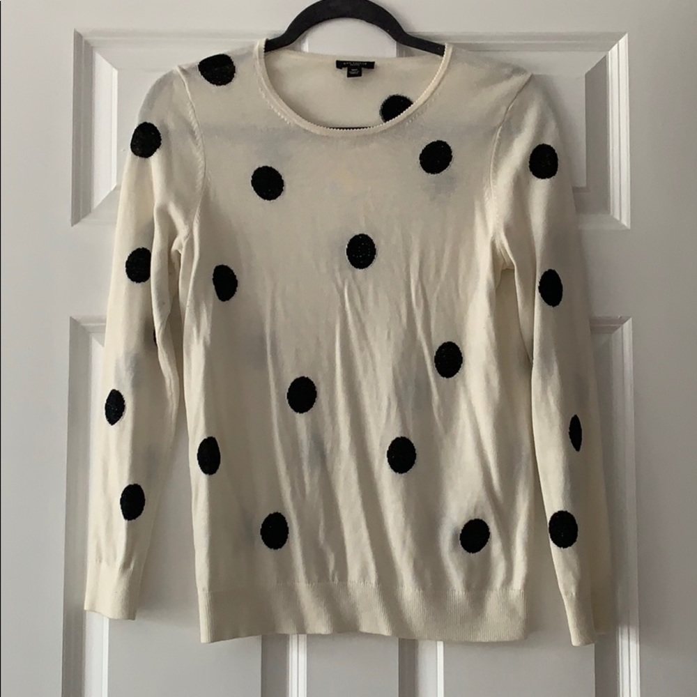 Ann Taylor Polka Dot Top
